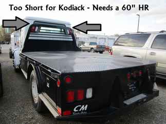 AS IS CM 9.3 x 97 RD Flatbed Truck Bed